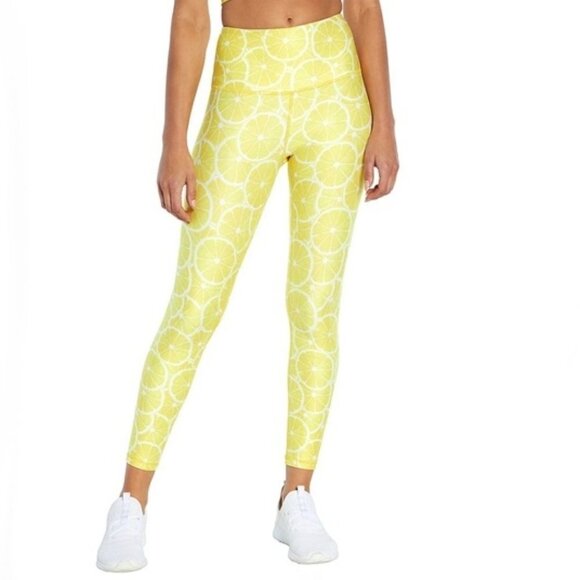 NWT Wildfox lemon print sports bra & leggings set - Picture 6 of 15
